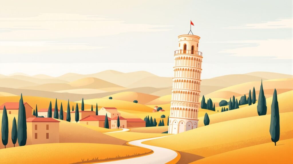 Illustration of Pisa