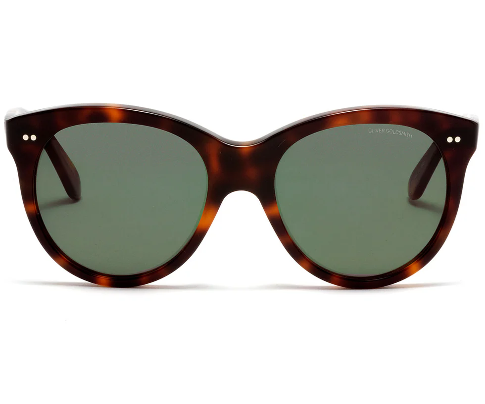 Oliver Goldsmith Manhattan
"Breakfast at Tiffany's Sunglasses"
Colour: Dark Tortoiseshell